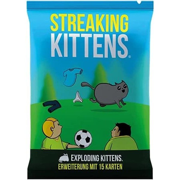 Exploding Kittens - Streaking Kittens - Kartenspiel-Erweiterung