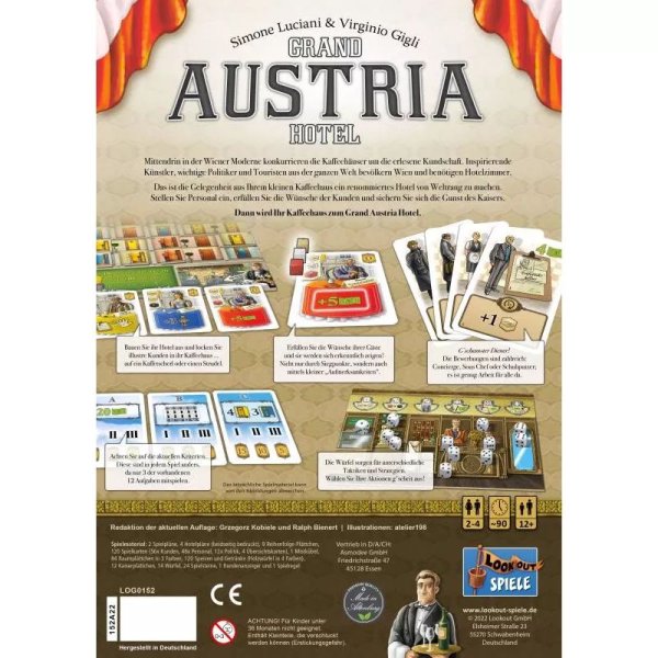 Grand Austria Hotel - Brettspiel