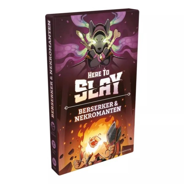 Here to Slay - Berserker &amp; Nekromanten - Kartenspiel-Erweiterung