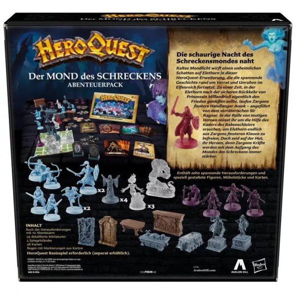 HeroQuest - Der Mond des Schreckens - Brettspiel-Erweiterung