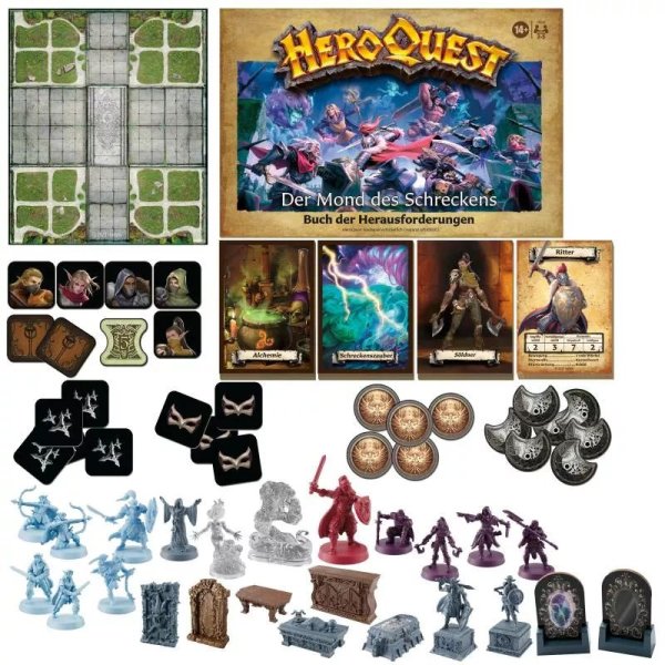 HeroQuest - Der Mond des Schreckens - Brettspiel-Erweiterung