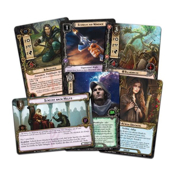 Herr der Ringe Das Kartenspiel - Angmar erwacht (Helden-Erweiterung) - Kartenspiel-Erweiterung