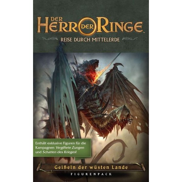 Herr der Ringe Reise durch Mittelerde - Gei&szlig;eln der w&uuml;sten Lande - Brettspiel-Erweiterung