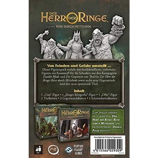 Herr der Ringe Reise durch Mittelerde - Gesch&ouml;pfe der Finsternis - Brettspiel-Erweiterung
