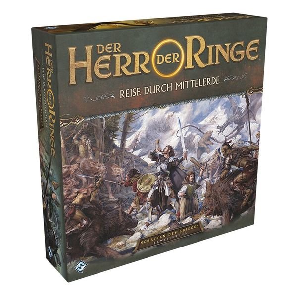 Herr der Ringe Reise durch Mittelerde - Schatten des Krieges - Brettspiel-Erweiterung