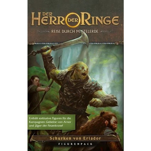 Herr der Ringe Reise durch Mittelerde - Schurken von Eriador - Brettspiel-Erweiterung