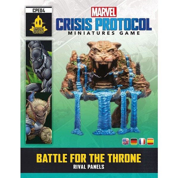 Marvel Crisis Protocol - Battle for the Throne (Kampf um den Thron) - Brettspiel-Erweiterung