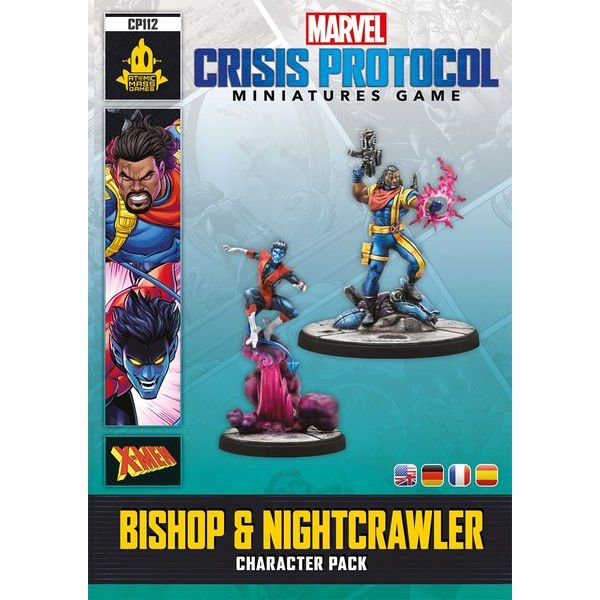 Marvel Crisis Protocol - Bishop &amp; Nightcrawler - Brettspiel-Erweiterung