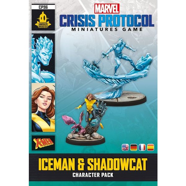 Marvel Crisis Protocol - Iceman &amp; Shadowcat - Brettspiel-Erweiterung