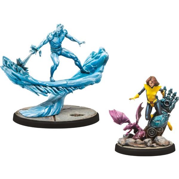 Marvel Crisis Protocol - Iceman &amp; Shadowcat - Brettspiel-Erweiterung