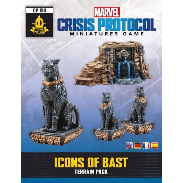 Marvel Crisis Protocol - Icons of Bast (Ikonen von Bast) - Brettspiel-Erweiterung