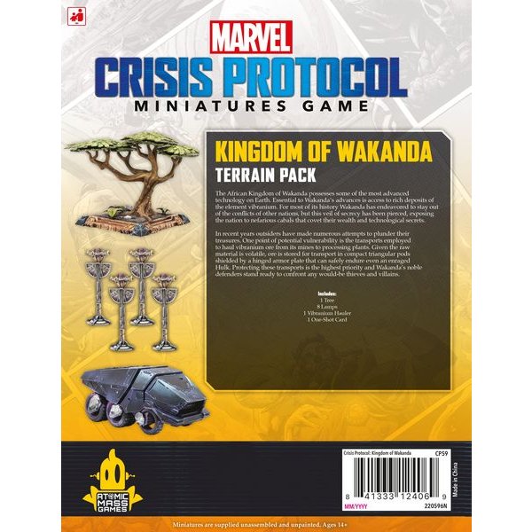 Marvel Crisis Protocol - Kingdom of Wakanda (K&ouml;nigreich Wakanda) - Brettspiel-Erweiterung