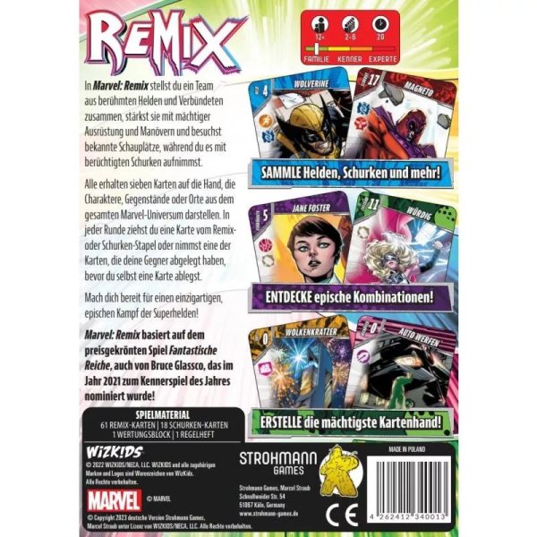 Marvel Remix - Kartenspiel