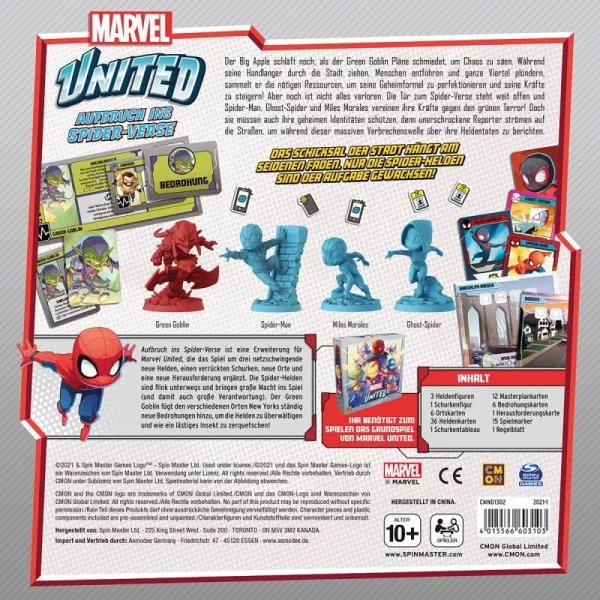 Marvel United - Aufbruch ins Spider-Verse - Brettspiel-Erweiterung