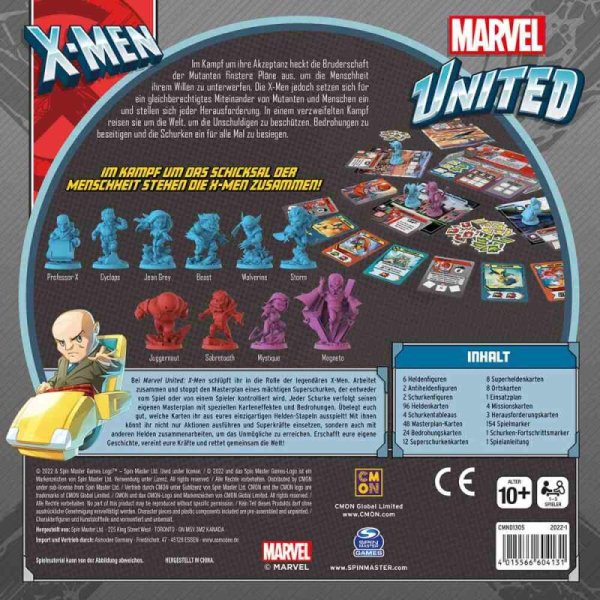 Marvel United X-Men - Brettspiel