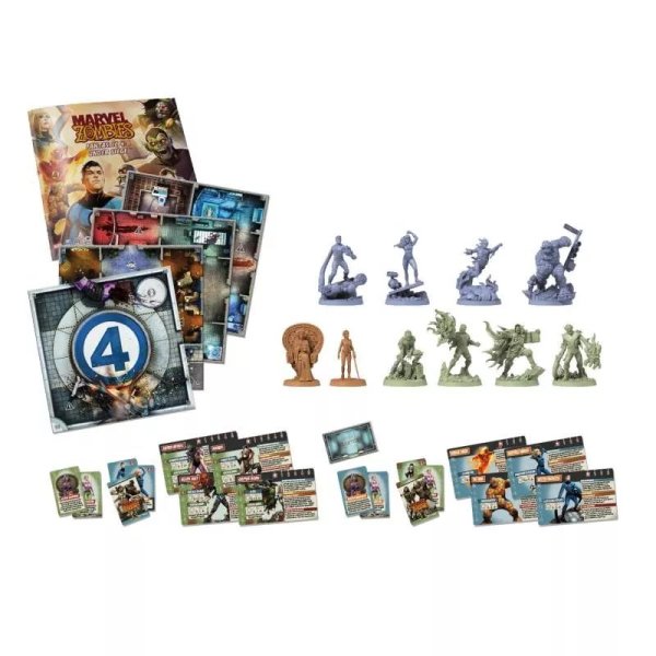 Marvel Zombies - Fantastic 4 Under Siege - Brettspiel-Erweiterung