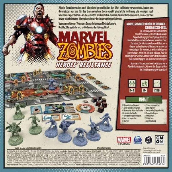 Marvel Zombies Heroes Resistance - Brettspiel