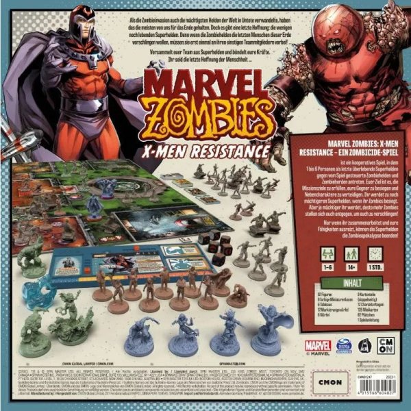 Marvel Zombies X-Men Resistance - Brettspiel