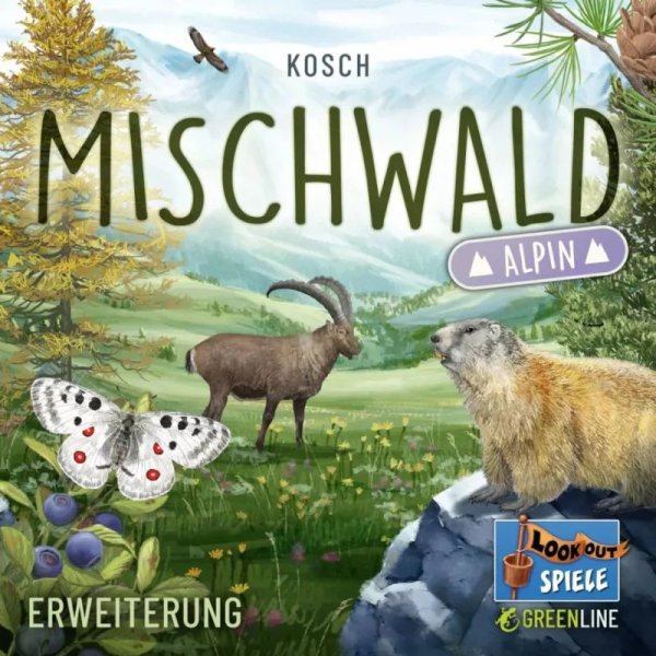 Mischwald - Alpin - Kartenspiel-Erweiterung