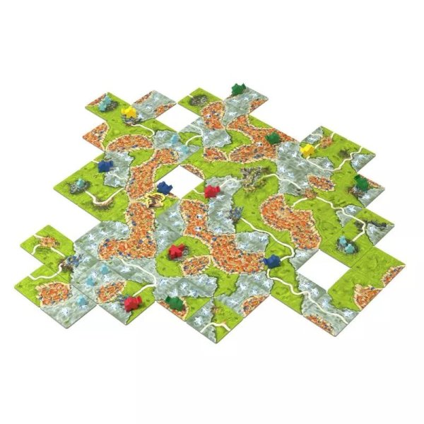 Nebel &uuml;ber Carcassonne - Brettspiel