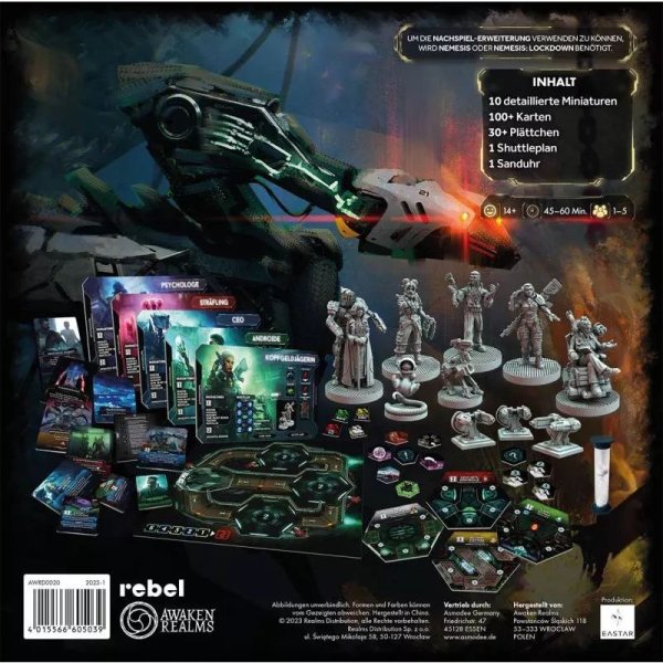 Nemesis - Nachspiel - Brettspiel-Erweiterung