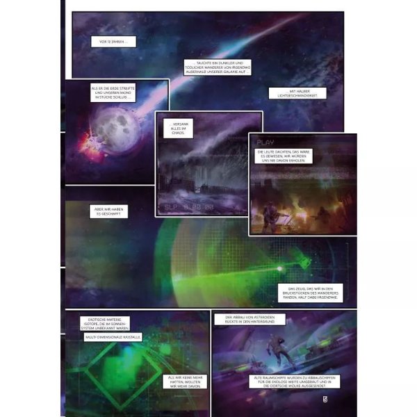 Nemesis - Verschwiegene Geschichten 1 - Brettspiel-Erweiterung