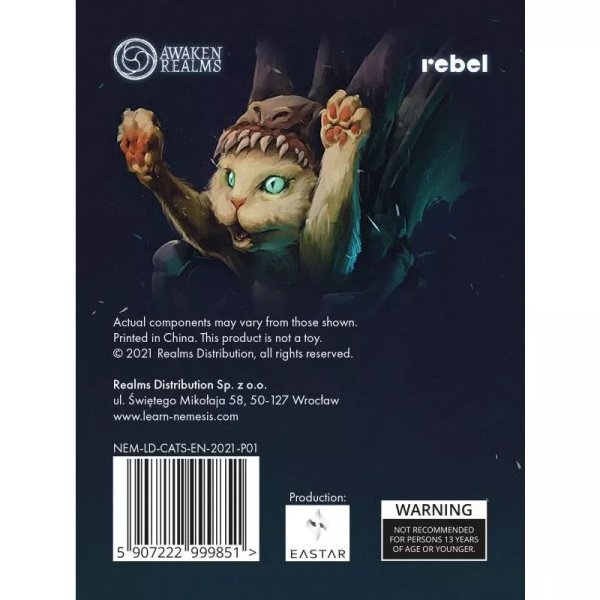 Nemesis Lockdown - Spacecats - Brettspiel-Erweiterung