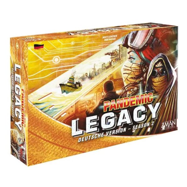 Pandemic Legacy Season 2 (Gelb) - Brettspiel