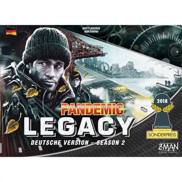 Pandemic Legacy Season 2 (Schwarz) - Brettspiel
