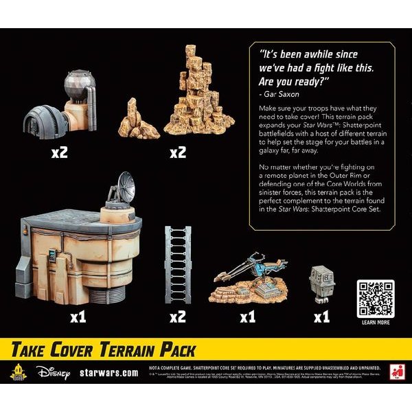 Star Wars Shatterpoint - Take Cover - In Deckung! - Miniaturenspiel-Erweiterung
