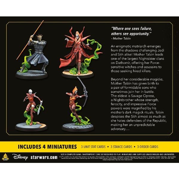 Star Wars Shatterpoint - Witches of Dathomir - Die Hexen von Dathomir - Miniaturenspiel-Erweiterung