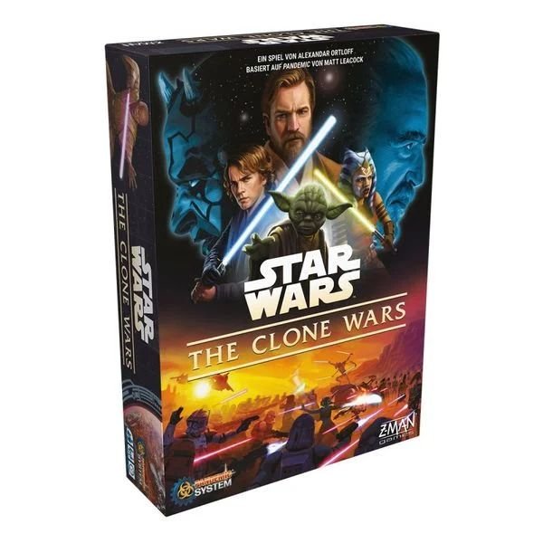 Star Wars The Clone Wars - Brettspiel