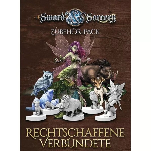 Sword &amp; Sorcery Die Alten Chroniken - Rechtschaffene Verb&uuml;ndete - Brettspiel-Erweiterung