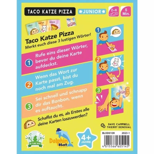 Taco Katze Pizza Junior - Kartenspiel