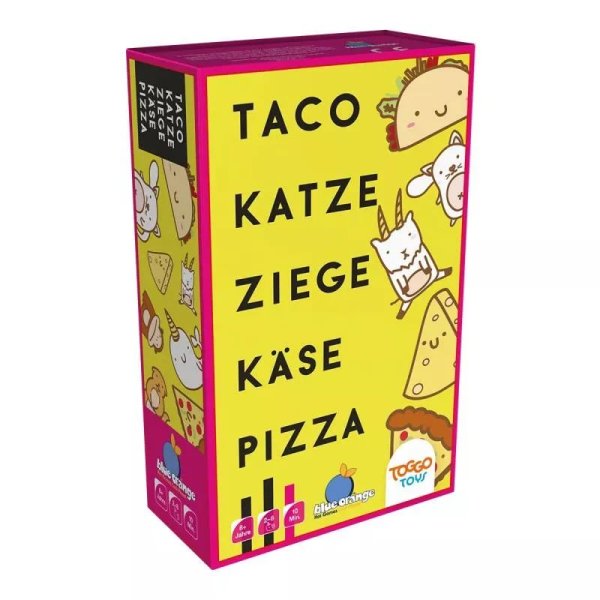 Taco Katze Ziege K&auml;se Pizza - Kartenspiel