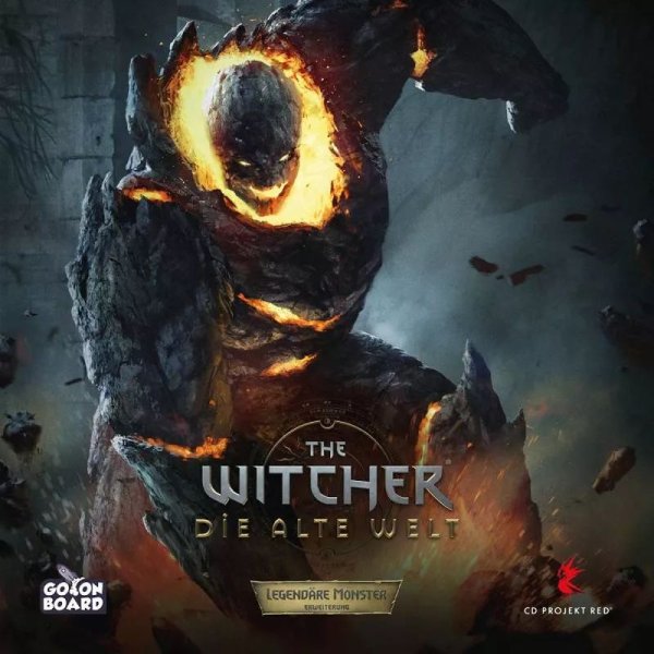 The Witcher Die alte Welt - Legend&auml;re Monster - Brettspiel-Erweiterung