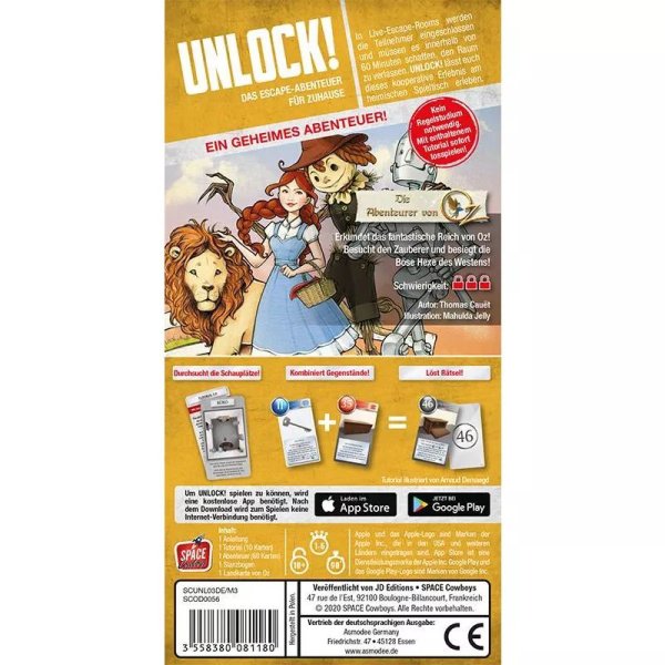 Unlock! Die Abenteurer von Oz - Denkspiel