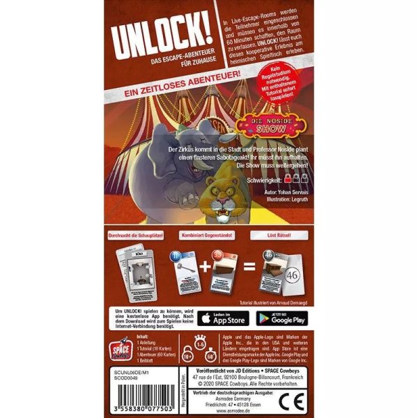 Unlock! Die Noside Show - Denkspiel