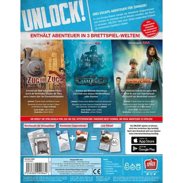 Unlock! Game Adventures - Denkspiel