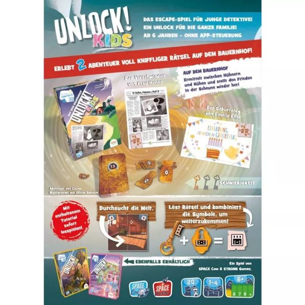 Unlock! Kids Auf dem Bauernhof - Denkspiel
