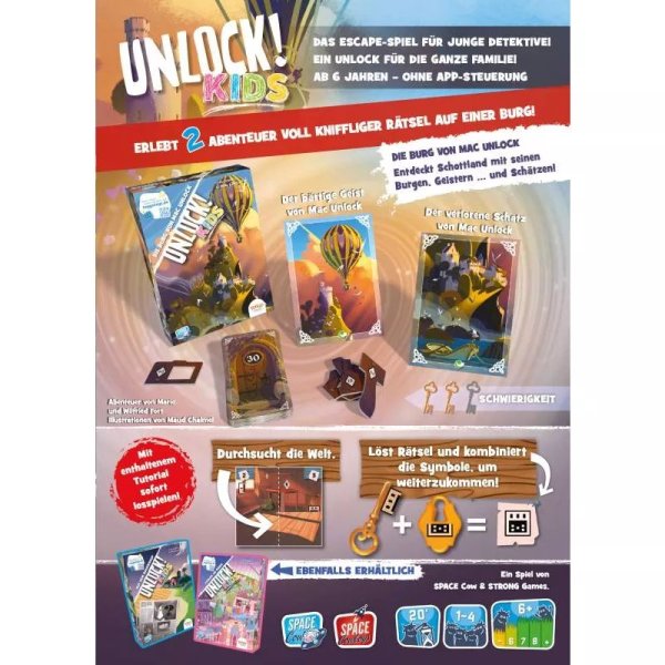 Unlock! Kids Die Burg von Mac Unlock - Denkspiel