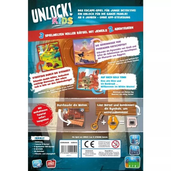 Unlock! Kids Geschichten aus der Vergangenheit - Denkspiel