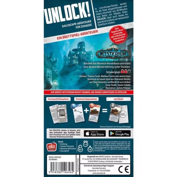 Unlock! Mysterium - Denkspiel