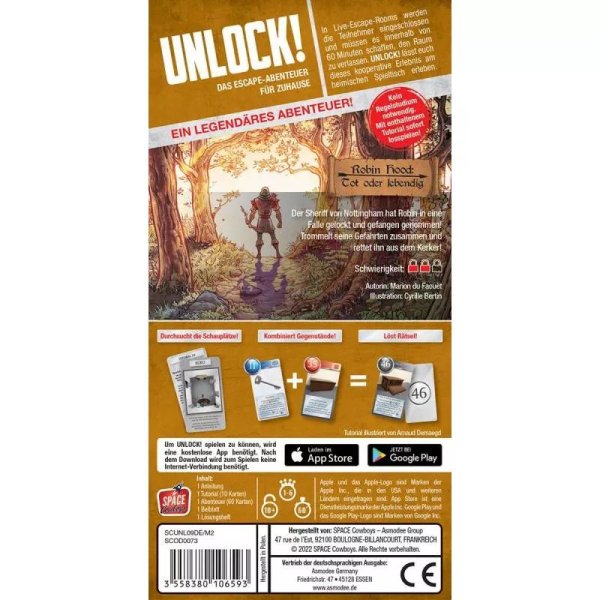 Unlock! Robin Hood Tot oder lebendig - Denkspiel