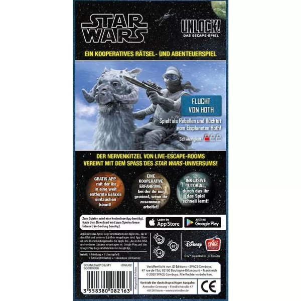 Unlock! Star Wars Flucht von Hoth - Denkspiel