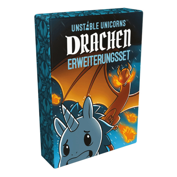 Unstable Unicorns - Drachen Erweiterungsset - Kartenspiel-Erweiterung