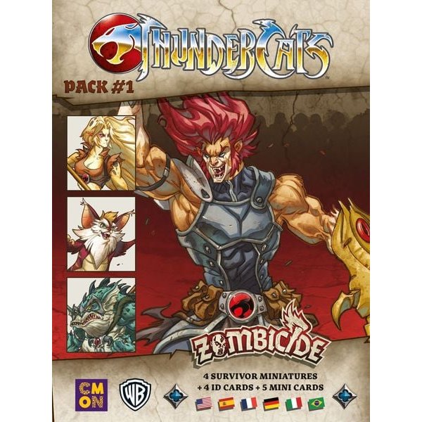 Zombicide - Thundercats Pack #1 - Brettspiel-Erweiterung