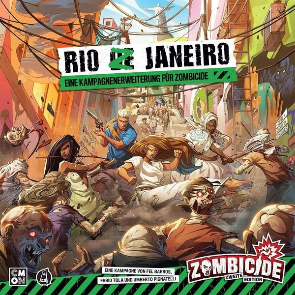 Zombicide 2. Edition - Rio Z Janeiro - Brettspiel-Erweiterung