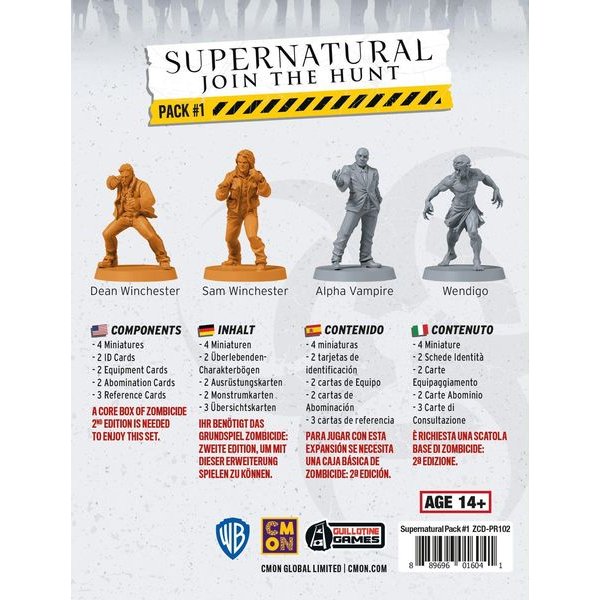 Zombicide 2. Edition - Supernatural Pack #1 - Brettspiel-Erweiterung