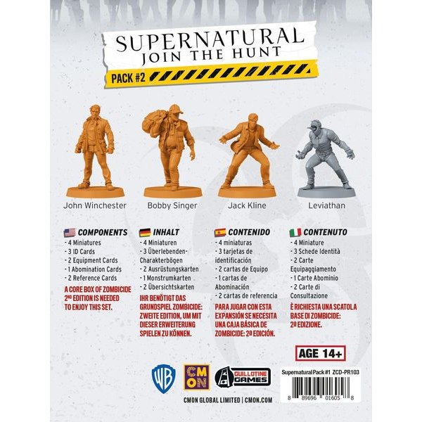 Zombicide 2. Edition - Supernatural Pack #2 - Brettspiel-Erweiterung